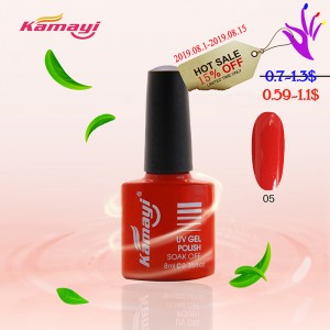 Kamayi Производител гел за нокти uv гел накисва OEM / ODM UV / LED гел лак за нокти
