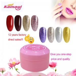 Kamai 2019 нов продукт 48 цветна боя гел лак за нокти UV гел накиснете UV гел лак за нокти