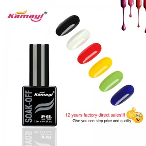 Kamayi Китай Производител 72 цвята LED естествен гел лак накисва гел цвят частен етикет UV гел лак за нокти