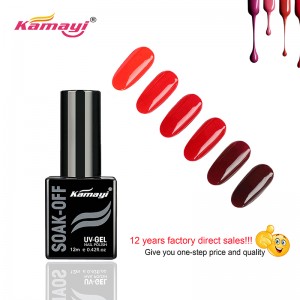 Kamayi 2019 нов евтин професионален лак за нокти, напояващ обезцветяващ Uv гел лак за нокти