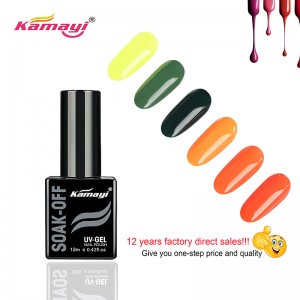 Kamayi 72 Colors12ml, Uv гел лак за нокти на едро Uv гел лак