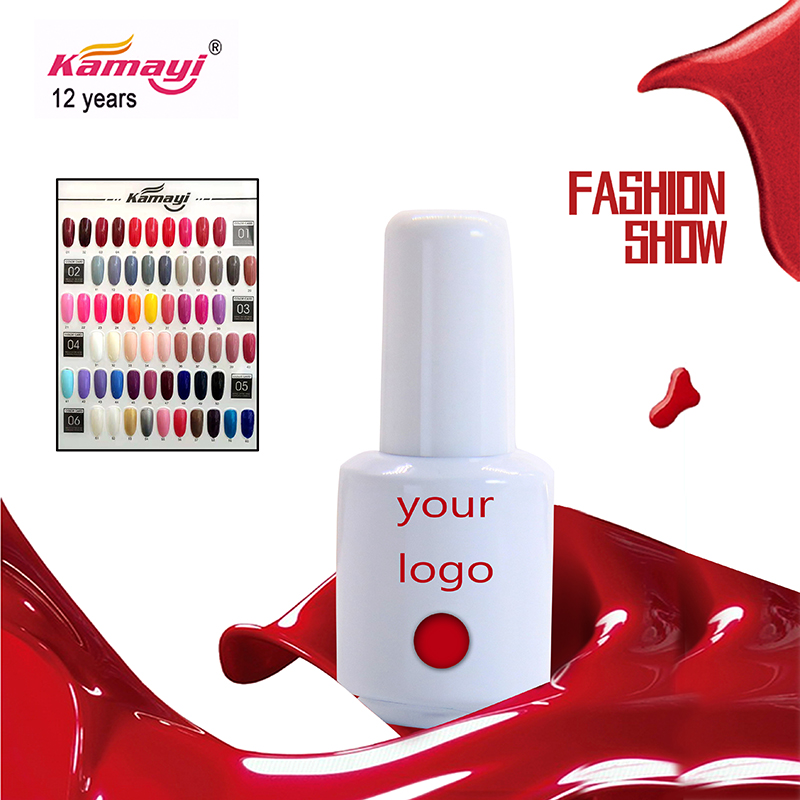 Kamayi накисва 8ml цветен гел за нокти изкуство евтино висококачествено кани накисвайте доставка на нокти 60 цвята led лак за нокти гел